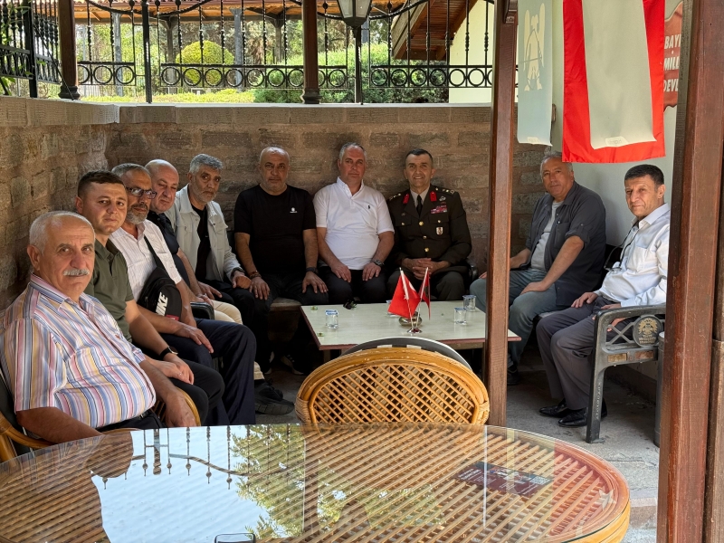 KOMUTANLARIMIZ DERNEĞİMİZİ ZİYARET ETTİ